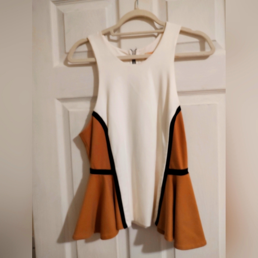 Ronny Kobo Collection Elegant Cream Top